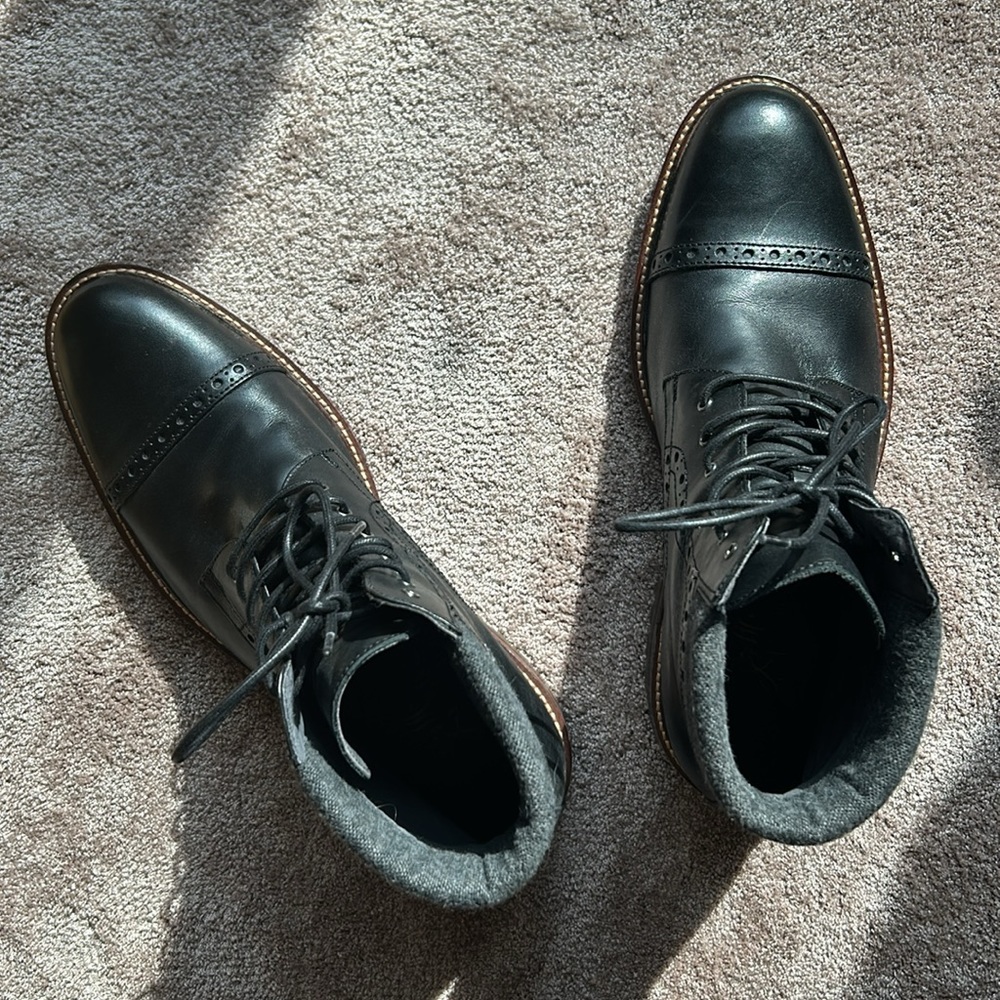 Men’s J&M high top leather shoe - Picture 2 of 6